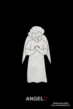 Poster ANGELS - Ange triste par Romain Petit